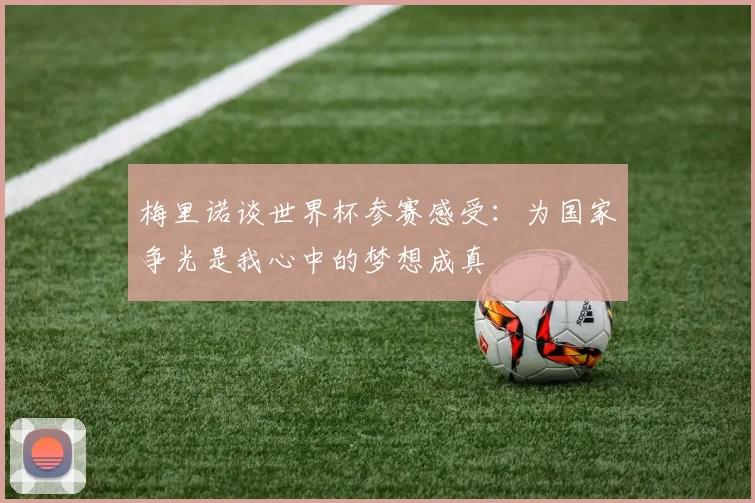 梅里诺谈世界杯参赛感受:为国家争光是我心中的梦想成真